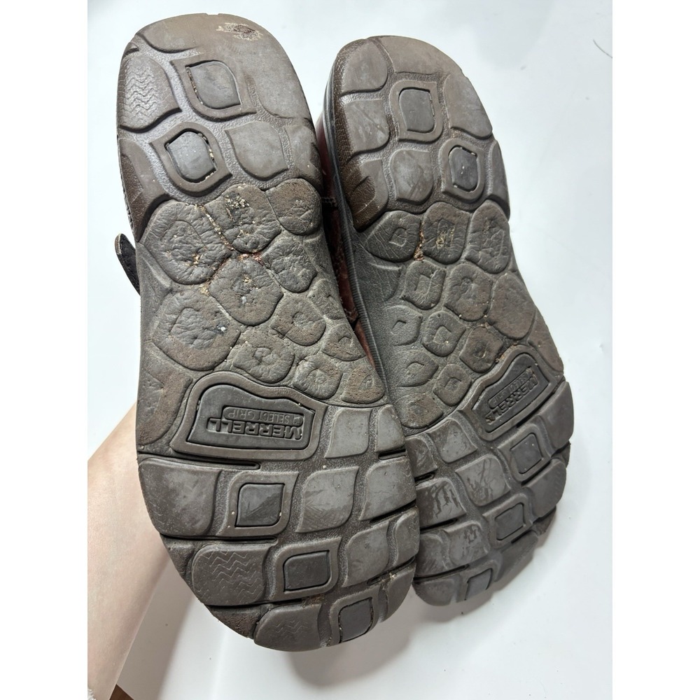 Merrell Dassie‎ Women's 8.5 Brown Leather Mules Clogs EU36 Shoes Buckle J59992 - Picture 3 of 7